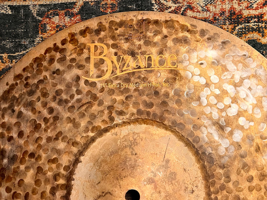 Meinl BYZANCE Extra Dry 14” Hihats Medium 875 1406 g IMMACULATE! Don’t Pay $600 For A GUESS!