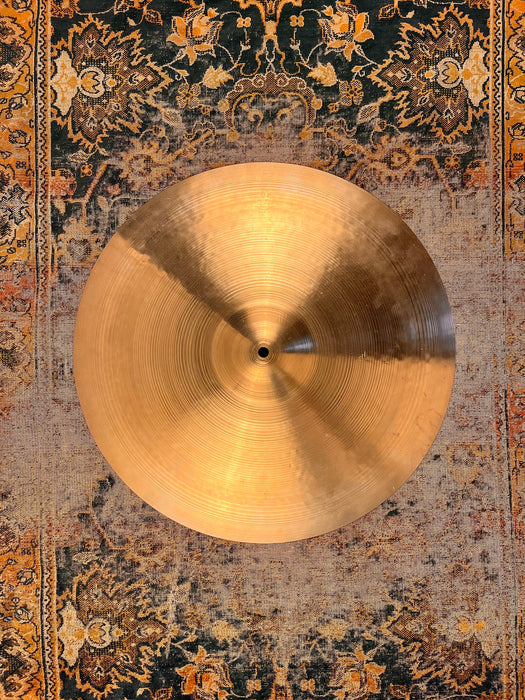 LIGHT COMPLEX Vintage 1950s Zildjian 19” Crash Ride 1738 g Airy RARE Hand Hammered