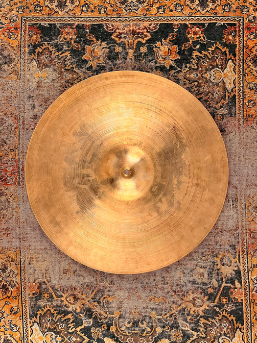 1960s Vintage Zildjian 20" Ride Crash 2654 g DRY SMOOTH And Versatile! CLASSIC 60s Zildjian