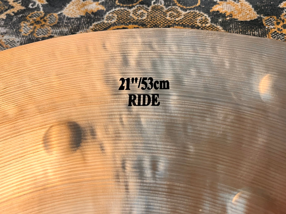 DARK COMPLEX ISTANBUL MEHMET Hamer 21” WARM RIDE 2196 g MINT! Hybrid 1/2 Lathe! Rare 21”
