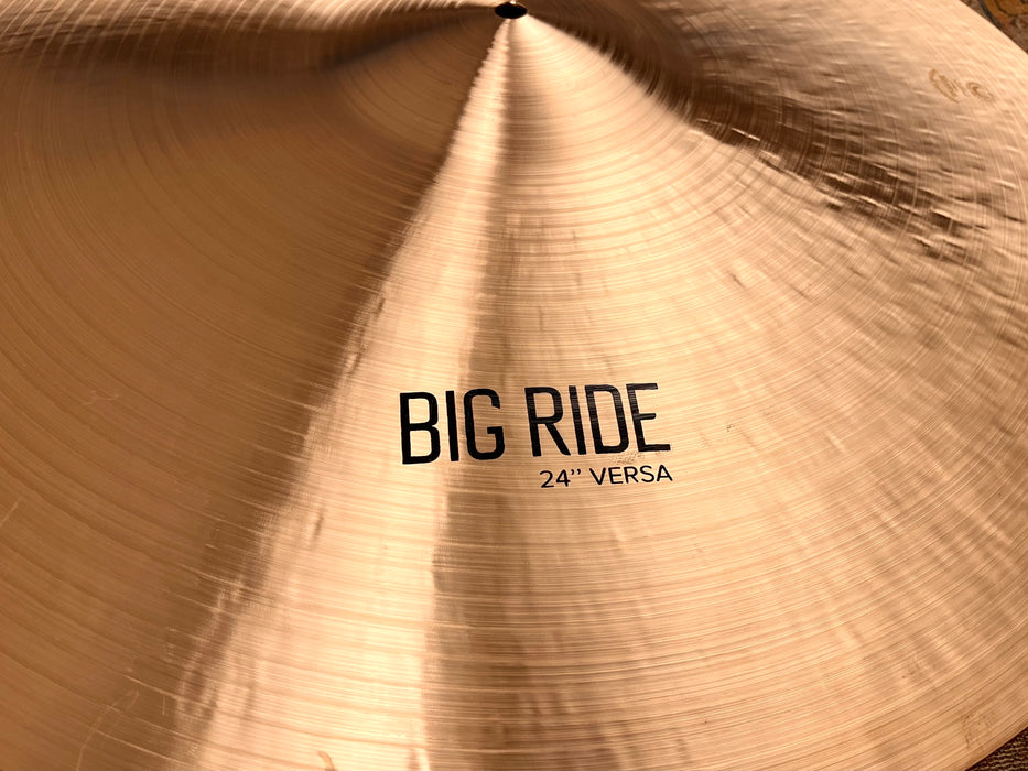 ISTANBUL Mehmet 24” Big Ride 3421 g Crash Ride DARK! VERSATILE! Glorious Amazing 2 Footer!