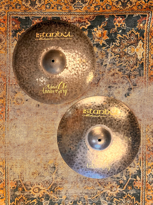 RARE Raw ISTANBUL Mehmet 61st Anniversary Vintage Series Hihats 14” 934 1190 g MINT Stunning