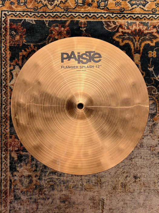 ULTRA Rare Paiste FLANGER SPLASH 12” 431 g SUPER BENDABLE Clean EFFECTS