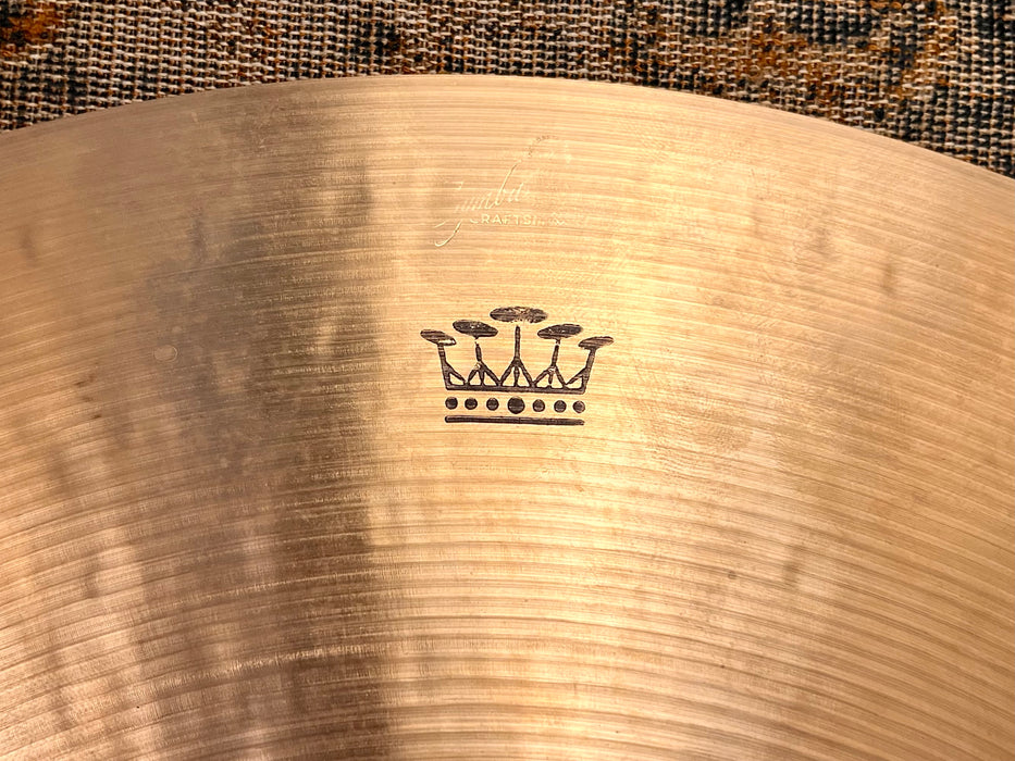 Paul Francis Custom Royal Cymbals CRASH RIDE 17” 1385 g Shimmering Clean Look and Tone PERFECT