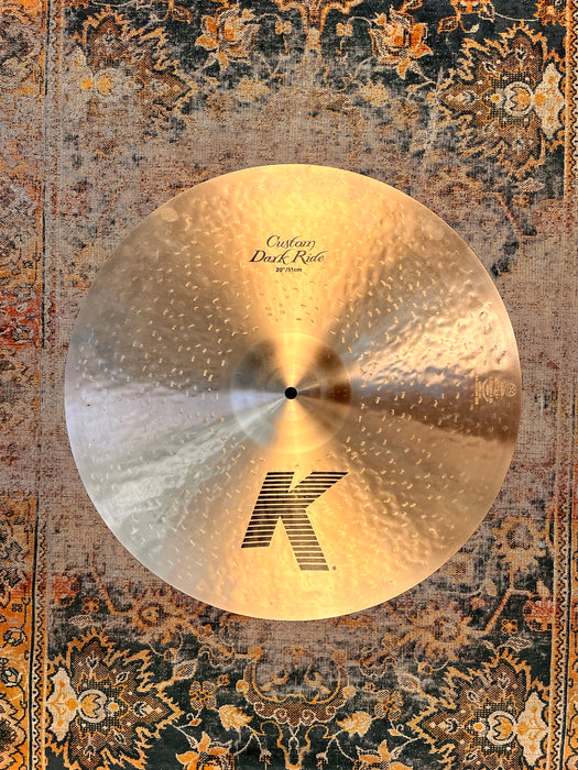 Zildjian K CUSTOM DARK Ride 20” 2118 g CRASHABLE Versatile! Don’t Pay $500 for a guess!