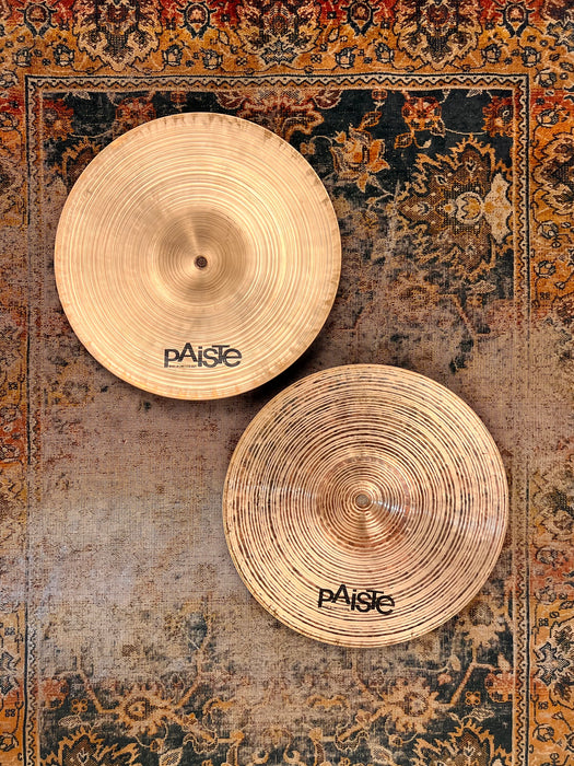 UNIQUE PROTOTYPE PAISTE MASTERS HIGH DEFINITION 13” Hihats 1168 1116 g CRISP COMPLEX