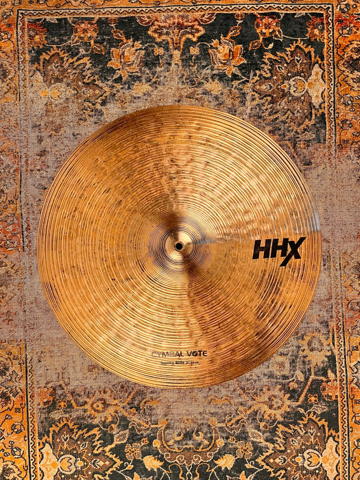 RARE Discontinued SABIAN CYMBAL VOTE HHX SMOKY 21" Ride 2378 g PERFECT! DRY!