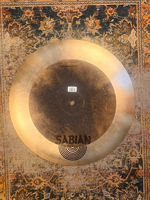 Rare Sabian JIA FLAT CHINA 20” John Blackwell Jr. Signature 1786 g Mellow FAST! Clean