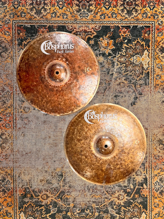 LIGHT Dry Complex Bosphorus Master Vintage 14” Hihats 910 1120 g MINT Raw Unlathed