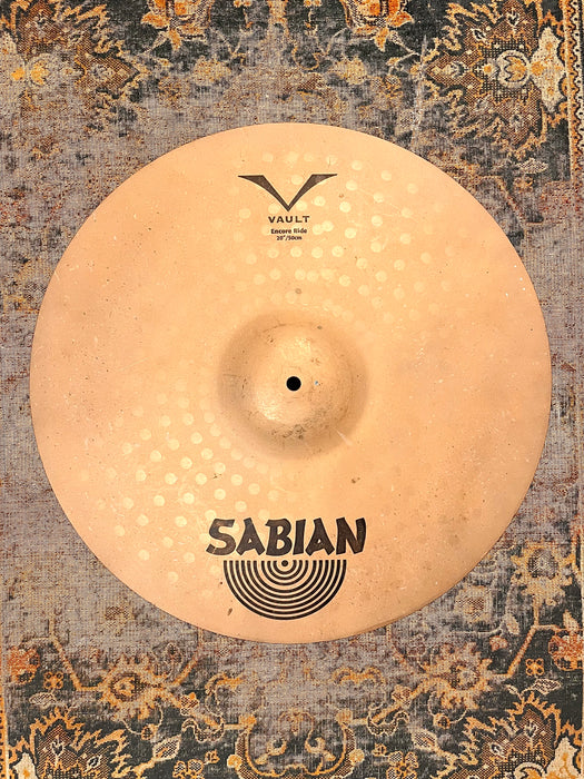 RARE Sabian Jack DeJohnette Encore Ride 20” VAULT 2254 g SUPER DRY w a Pinch of Complexity! Great Definition