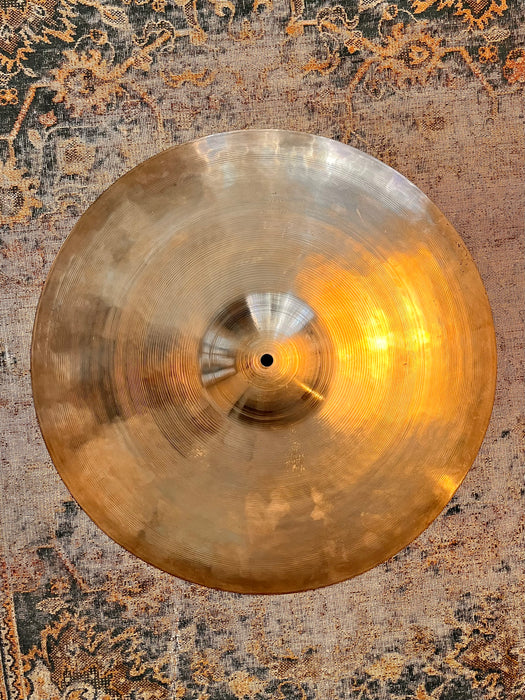 1940s Trans Stamp Vintage Zildjian 18” LIGHT Crash Ride 1506 g Smooth Airy FAMOUS Tone! Hand Hammered