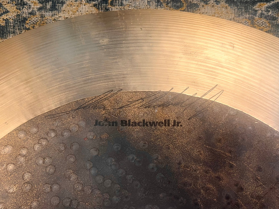 Rare Sabian JIA FLAT CHINA 20” John Blackwell Jr. Signature 1786 g Mellow FAST! Clean