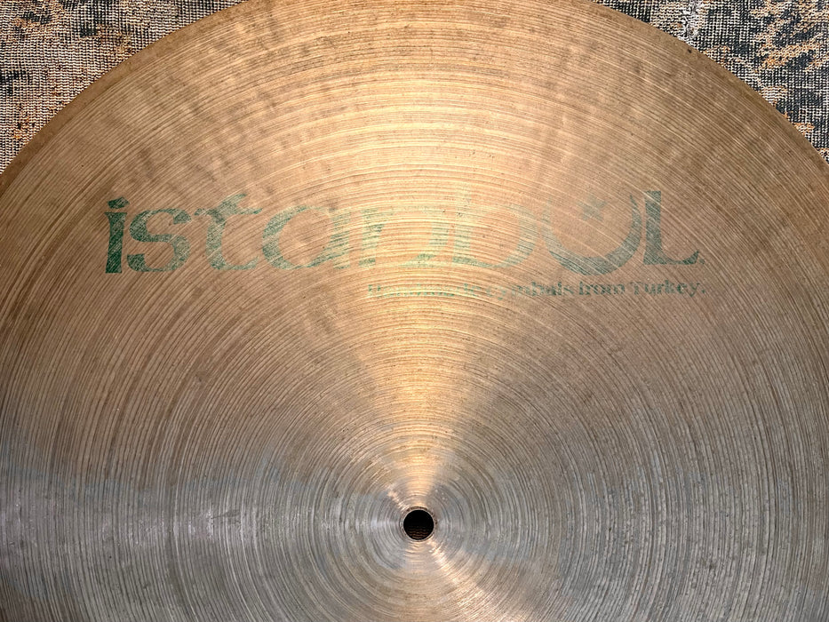RARE ISTANBUL Agop Mehmet Pre Split Flat Ride 20” 2485 g THIN ONE! Glassy! DANNY GOTTLIEB