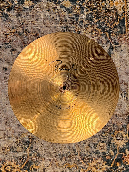 Famously CLEAN Sounding Paiste SIGNATURE Full Crash 16” 1017 g