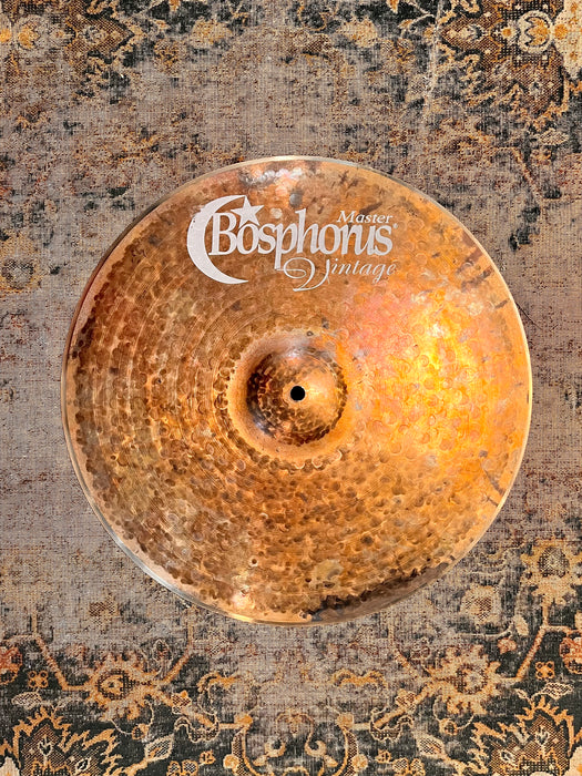 Super Thin Bosphorus Master Vintage 17” Crash 1010 g IMMACULATE Organic Complex! Bendable Thin