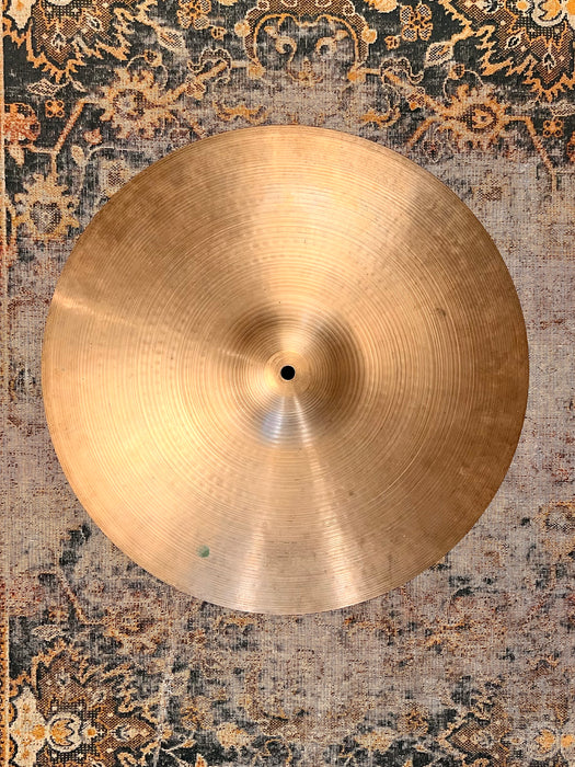 1970s Vintage Zildjian THIN Crash 18” ONLY 1322 g THIN Edges