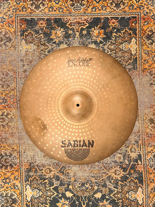 RARE Sabian Jack DeJohnette Encore Ride 22” 3620 g ULTRA DRY! Supreme Definition!