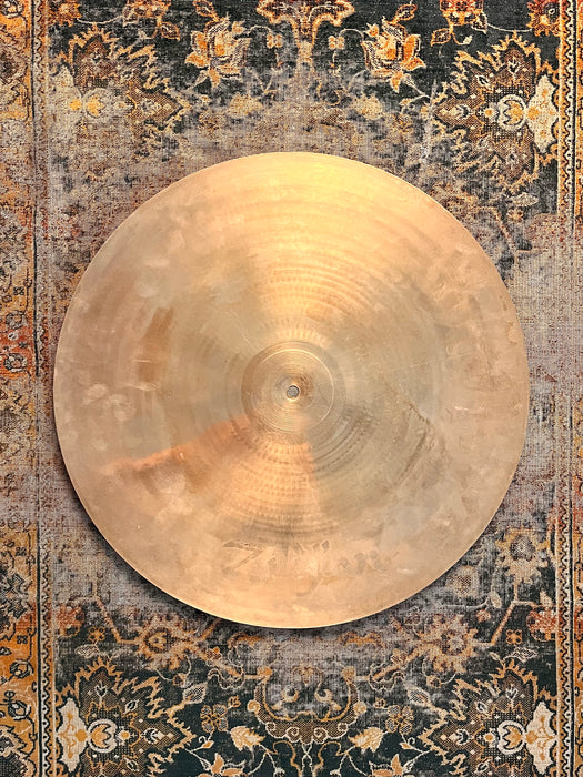 Discontinued THIN Ultra Smooth GLASSY Zildjian 20” A CUSTOM FLAT RIDE 2196 g SUPER CLEAN!