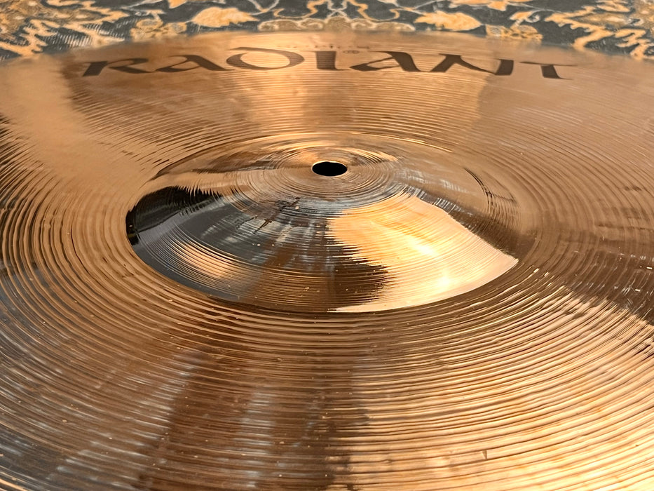 HUGE 24” ISTANBUL Mehmet BRILLIANT Thin Ride 2759 g CRASH! Incredible Dark Shimmer! RARE
