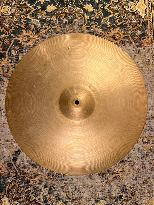 LIGHT Complex Vintage 1950s Zildjian 20” Sizzle Ride 2283 g Light Airy Tone