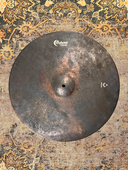 COMPLEX DRY LIGHT BLACKENED Bosphorus Crash 18” Only 1320 g Painite! Fast! Beautiful!