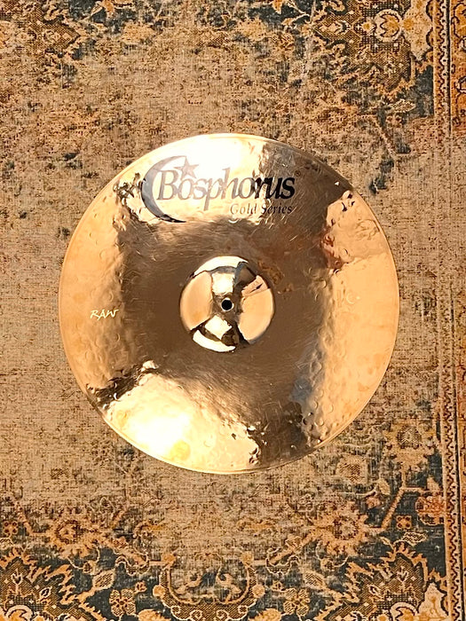 Shimmering Bosphorus RAW GOLD CRASH 16” 1070 g MINT BEAUTIFUL Brilliance