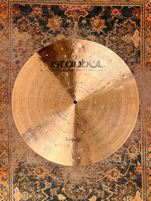 ULTRA DARK ISTANBUL Mehmet LEGEND DRY Ride 22” 2400 g PERFECT Deep Hammering! AMAZING!
