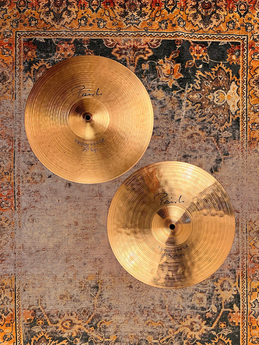 Rare Discontinued PAISTE SIGNATURE 13” HEAVY Hihats CLEAN 894 1020 g ULTRA CRISP TONE! Don’t Pay $662!