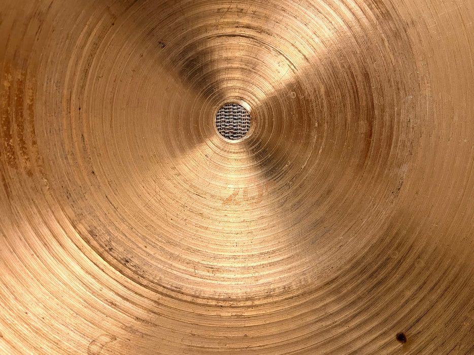 Vintage Paiste 602 Medium Ride 20” EARLY  FACTORY STAMPED 2438 g DARK SMOOTH! WHY Pay $704?