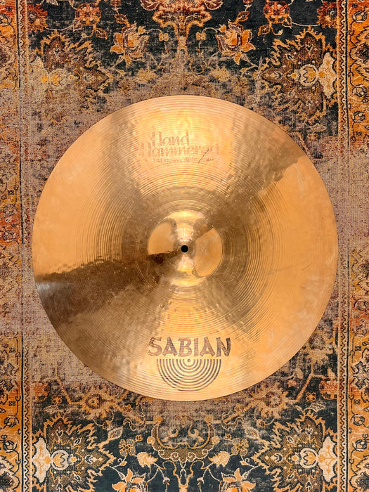 Rare Vintage SABIAN BRILLIANT HH Hand Hammered 22” Heavy Ride 3938 g CANADIAN K Dark SMOOTH