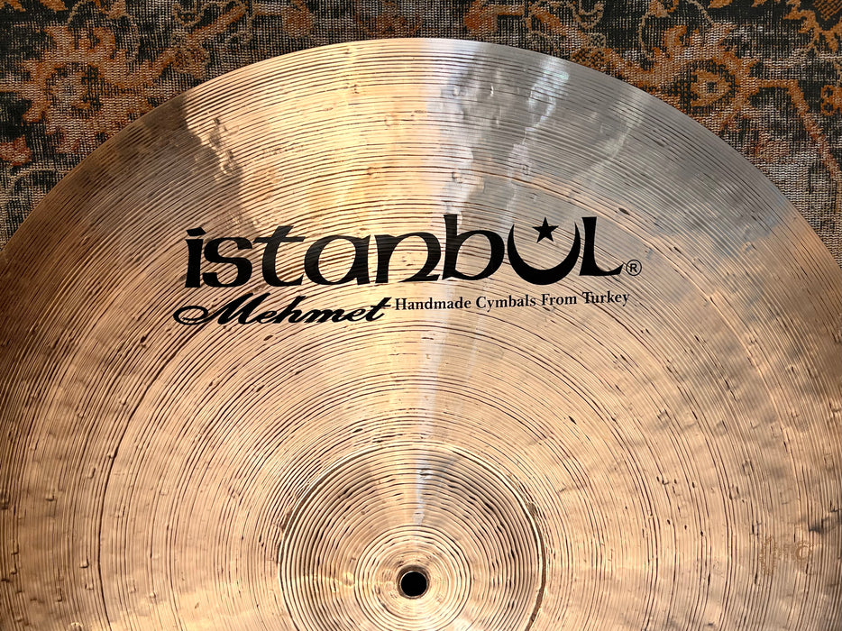 AMAZING Istanbul Mehmet Legend Dry Factory Crash 22” ONLY 1858 g DARK SMOKY FAST!