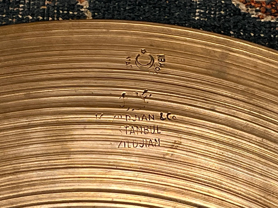 VINTAGE Zildjian ISTANBUL K HIHATS 14” 934 954 g THIN DRY COMPLEX!! Hand hammered! Incredible!