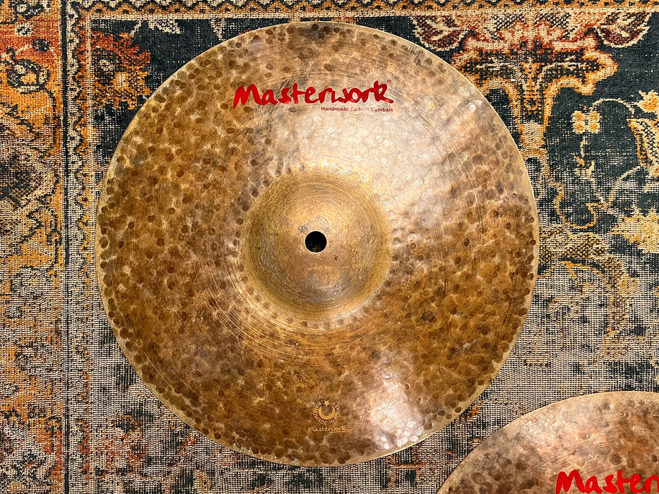 11” Prototype DRY Raw Unlathed Masterwork Splash TURK Hi Hats 312 408 g NEW