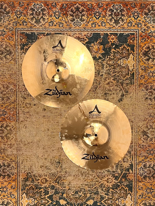 Zildjian MASTERSOUND 14” A Custom Hihats 954 1182 g IMMACULATE Shape! Dark Crisp! WHY PAY $540