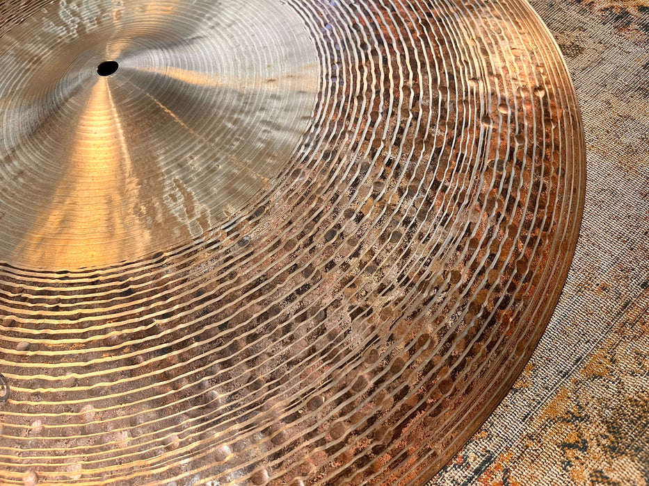 RARE DARK SMOKY ISTANBUL MEHMET 60th ANNIVERSARY RIDE 22" Sizzle 2295 g 1/2 LATHE