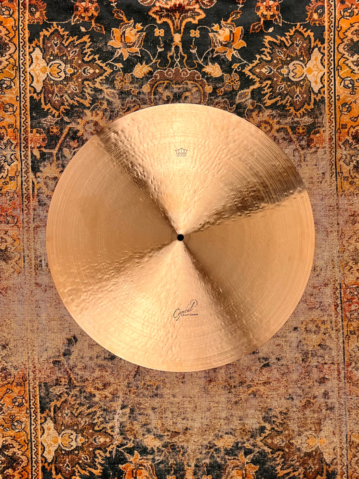 Paul Francis CUSTOM Cymbal Craftsman FLAT RIDE 20” 1836 g NEW! Gorgeous Delicate Light Golden Shimmer