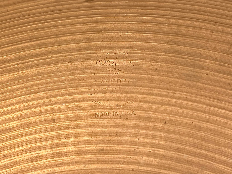 1970s Vintage Zildjian PING Ride 20” 2497 g Strong Articulation CLASSIC 70s Tone!