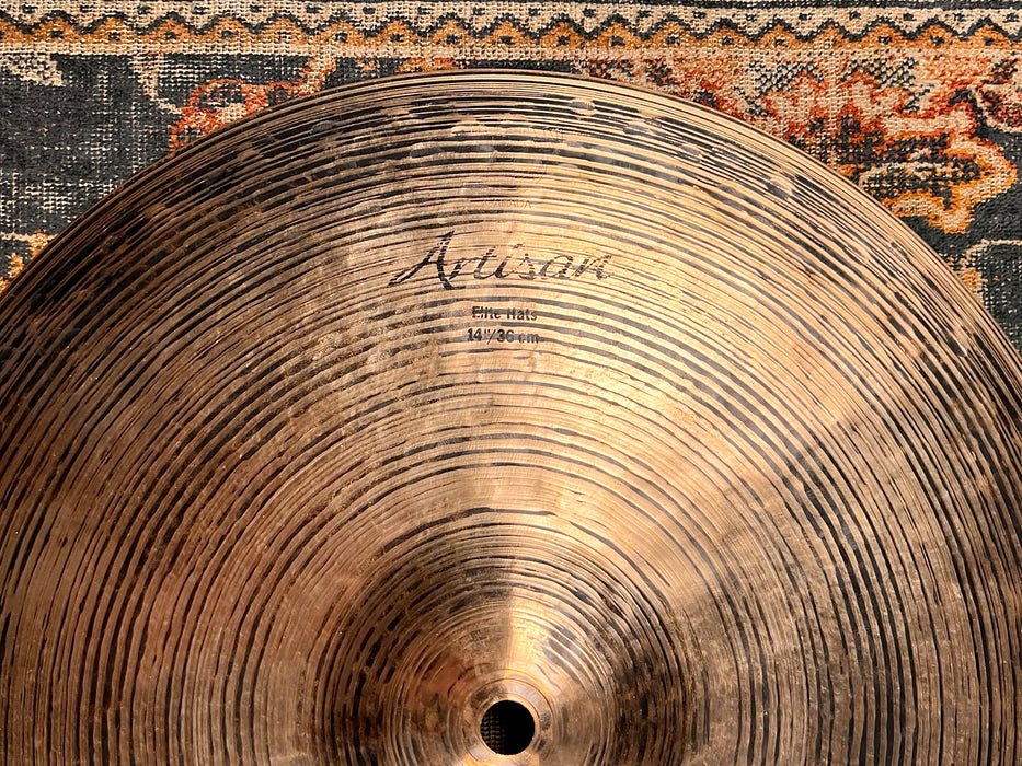 Sabian ARTISAN ELITE Hihats 14” 840 1148 g CLEAN! Discontinued! DRY & THIN! DON’T $900!