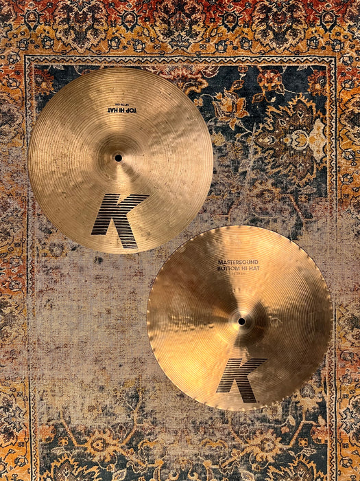 Zildjian K MASTERSOUND 14” Hihats 1152 1374 g Shimmering CLEAN Tone