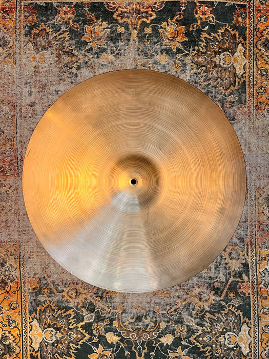 BIG Light 1960s Vintage Zildjian 22” Light Crash Ride ONLY 2496 g Complex Thin 22”