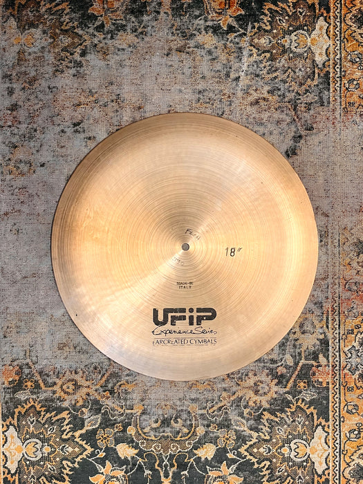 RARE UFIP PROTOTYPE FLAT CHINA Experience Series 18” 1190 g CHARLIE WATTS Vibe Clean! MELLOW