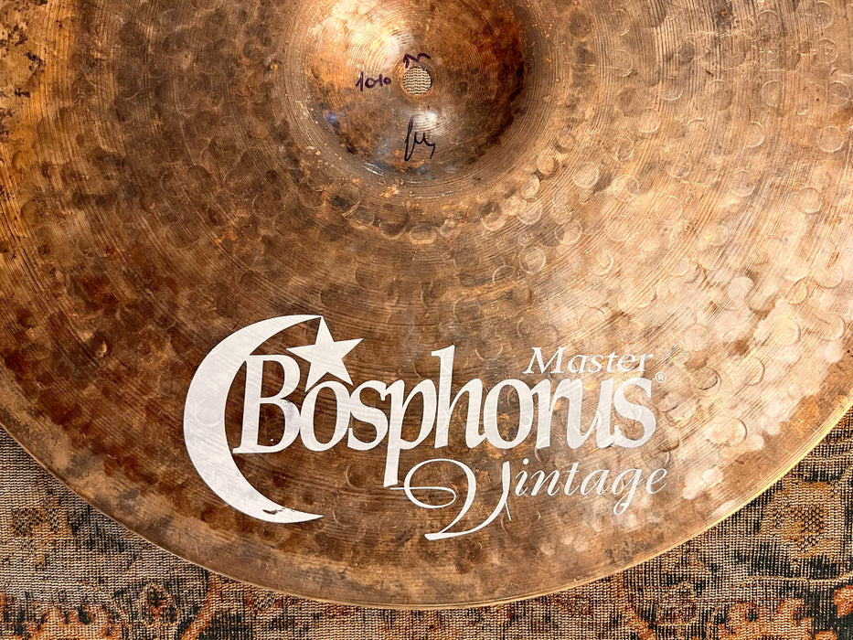 Super Thin Bosphorus Master Vintage 17” Crash 1010 g IMMACULATE Organic Complex! Bendable Thin