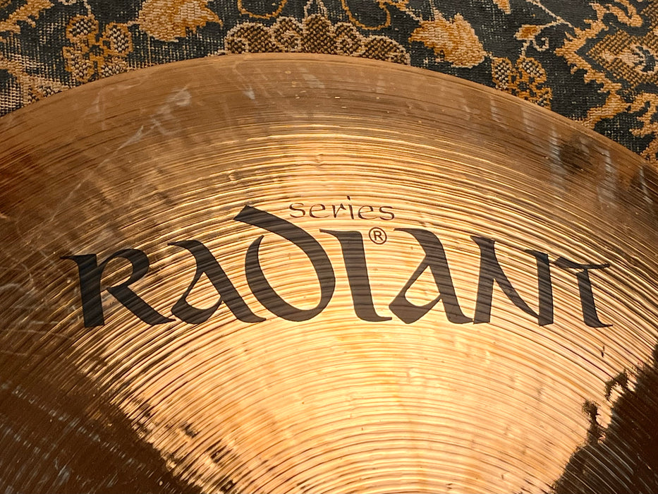 HUGE 24” ISTANBUL Mehmet BRILLIANT Thin Ride 2759 g CRASH! Incredible Dark Shimmer! RARE