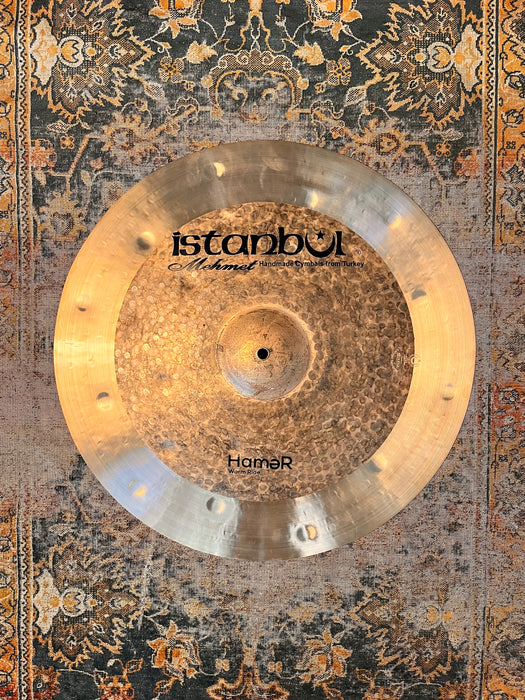 DARK COMPLEX ISTANBUL MEHMET Hamer 21” WARM RIDE 2196 g MINT! Hybrid 1/2 Lathe! Rare 21”