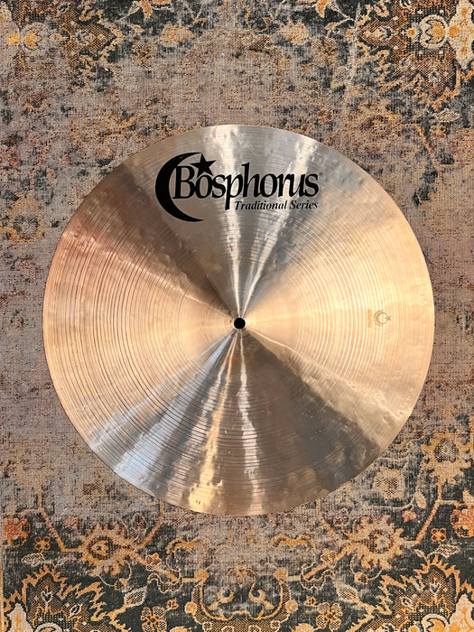 LIGHT Complex Bosphorus Traditional 18” Factory PAPER THIN CRASH 1110 g IMMACULATE! Airy!