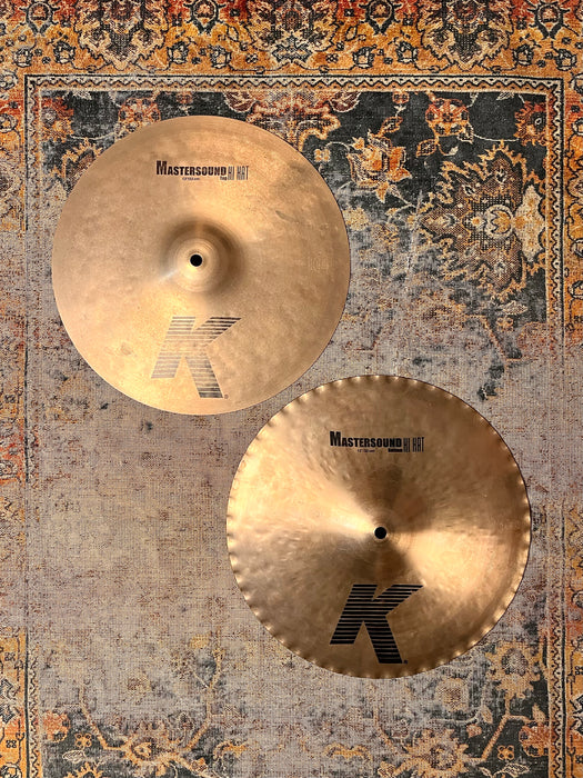 Zildjian K MASTERSOUND 13” Hihats 860 1192 g ULTRA CRISP Semi-Dark! Discontinued!