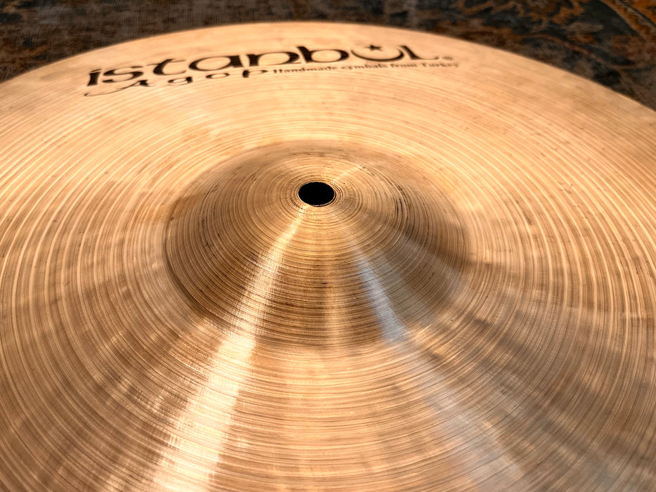 ISTANBUL AGOP Traditional DARK Crash 18” ONLY 1366 g PERFECT! Golden Glowing Dark! FULL!