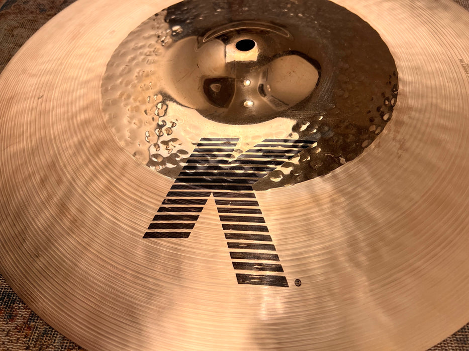 THIN EDGE Zildjian K Custom HYBRID Crash 16” 1078 g COMPLEX