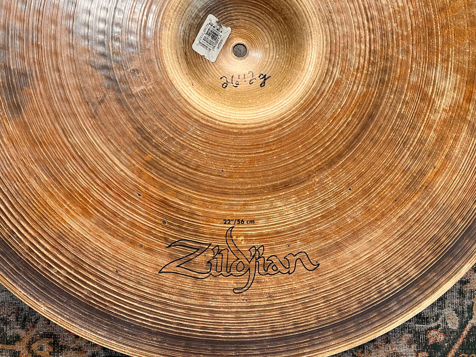 Zildjian AVEDIS Series 22” Ride Crash 2642 g SUPER SMOOTH Still Dry! Discontinued! Versatile!