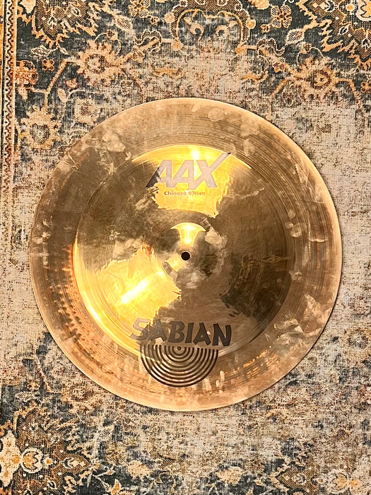 Super MELLOW Sabian BRILLIANT AAX  China 18” Pang like 1164 g Lower Pitched! NOT $350!
